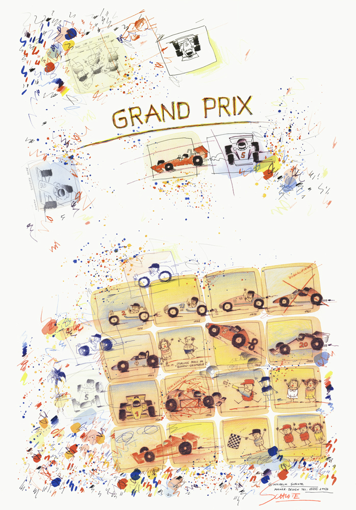 Kunstdruck Grand Prix